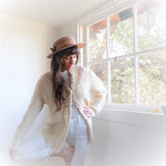 Load image into Gallery viewer, VINTAGE: Classic Cable Knit Cardigan.
