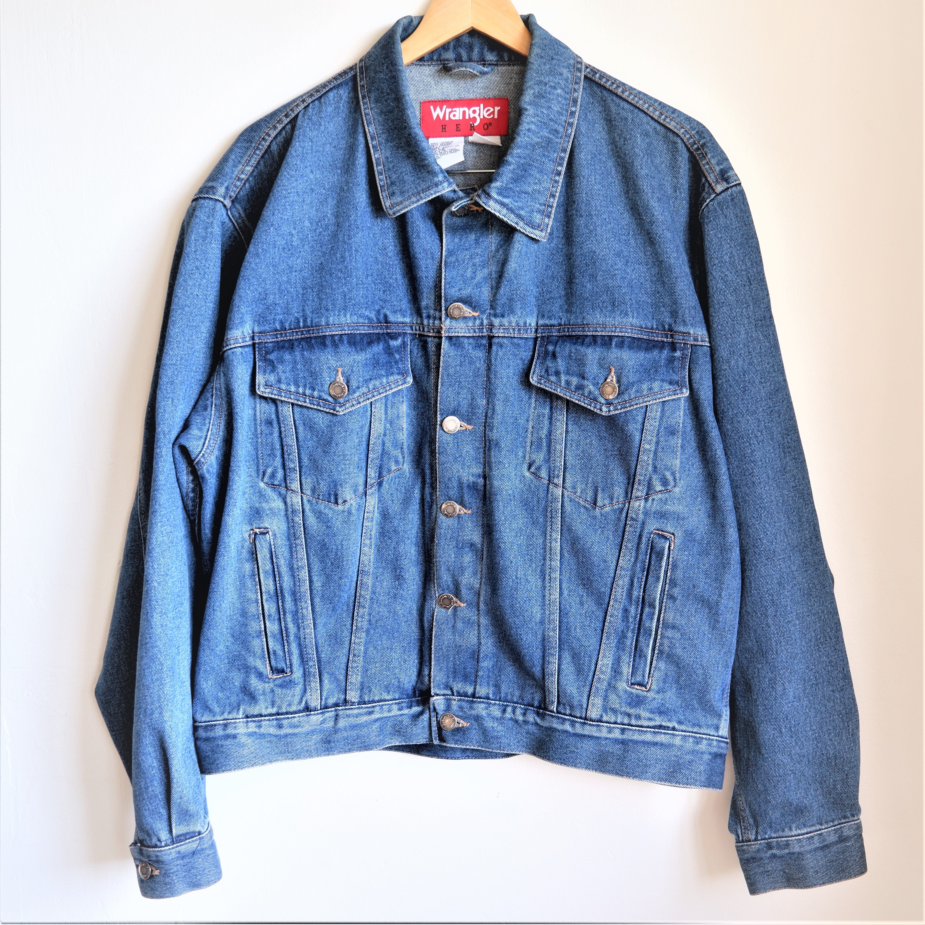 CLASSIC: WRANGLER (HERO) Denim Jacket – Salt and Earth Vintage