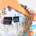 Load image into Gallery viewer, Vintage Hawaiian Button Up Tag View
