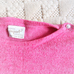 Load image into Gallery viewer, Vintage Pink Sweater Tag View
